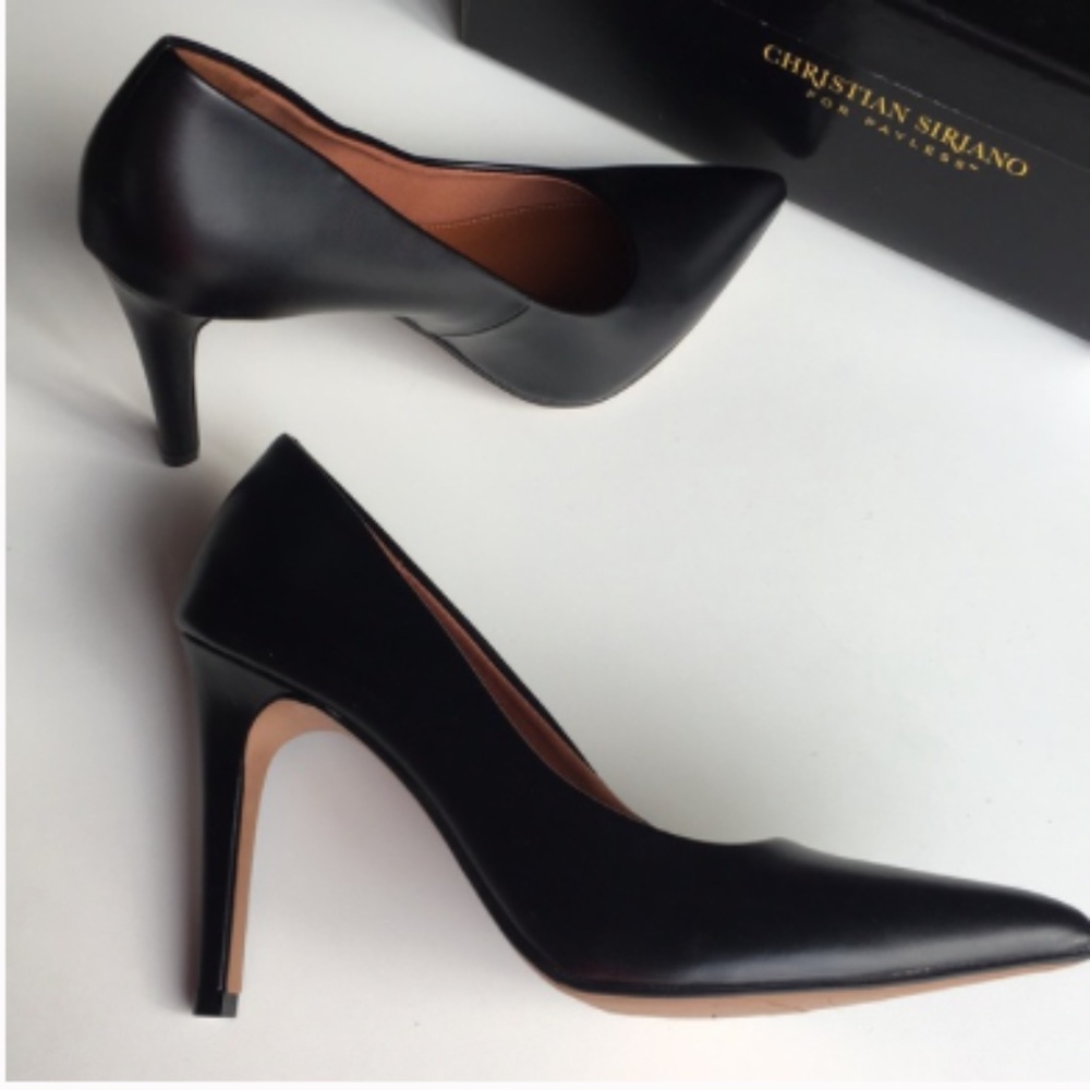 Christian Siriano- Black Pumps-4" heel